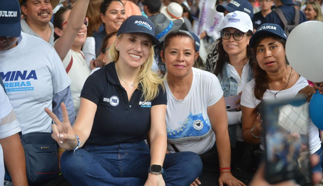SE SUMAN 300 EX LÍDERES DE MORENA A LA CAMPAÑA DE ROMINA CONTRERAS EN HUIXQUILUCAN dfasfa