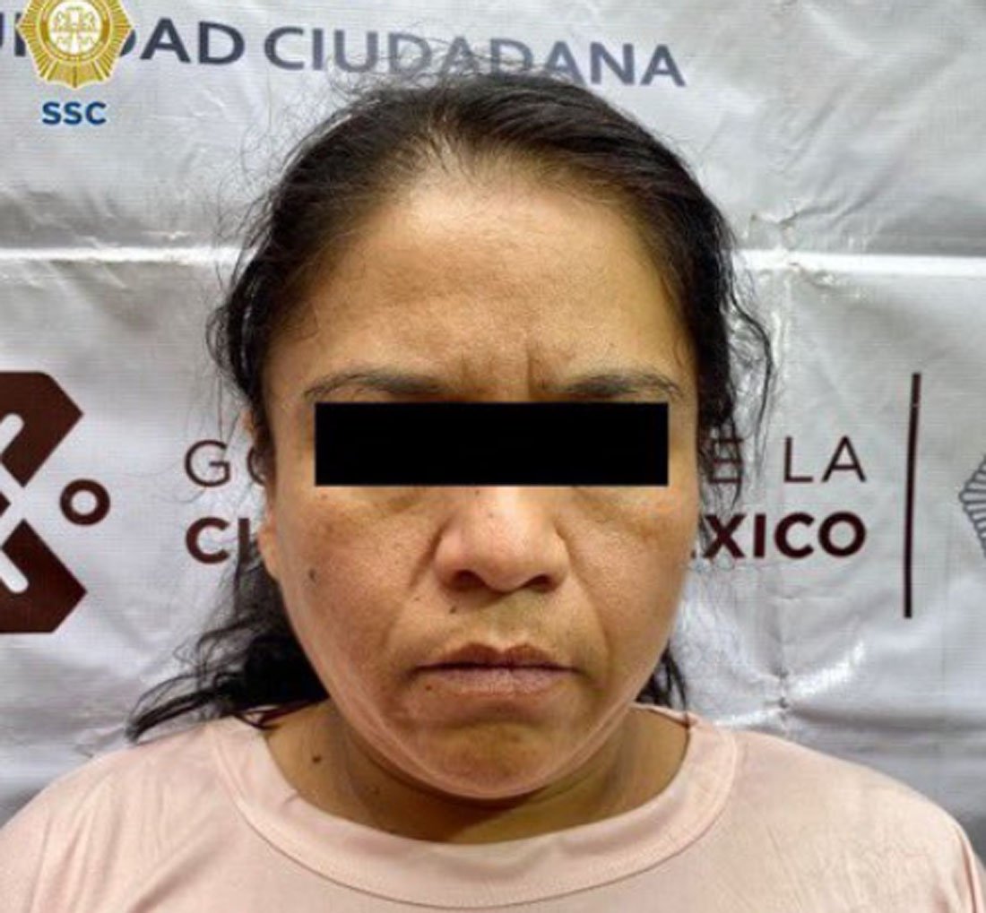 DETIENEN A ‘LA GORDA’, PRESUNTA LÍDER DE ‘LA ANTIUNIÓN TEPITO’ EN CDMX