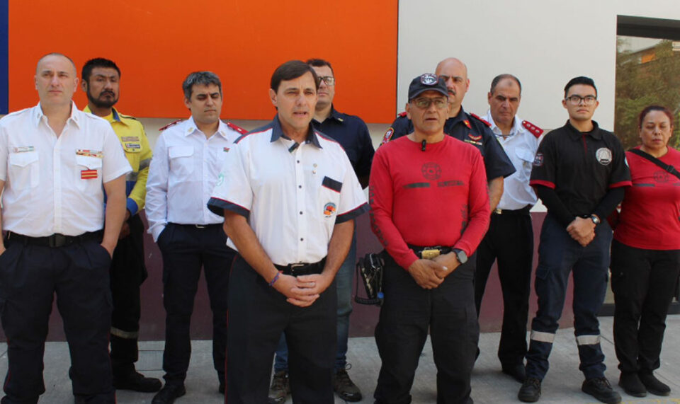 GOBIERNO DE ECATEPEC BRINDA CAPACITACIÓN A BOMBEROS DE ARGENTINA