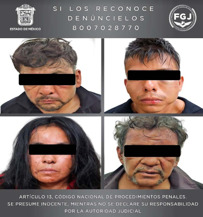 VINCULAN A PROCESO A CUATRO PRESUNTOS GENERADORES DE VIOLENCIA EN HUEHUETOCA