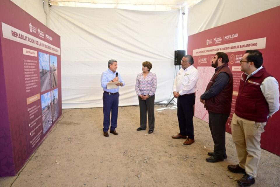 GOBERNADORA DELFINA GÓMEZ ÁLVAREZ INICIA 54 OBRAS DE MOVILIDAD Y TRANSPORTE