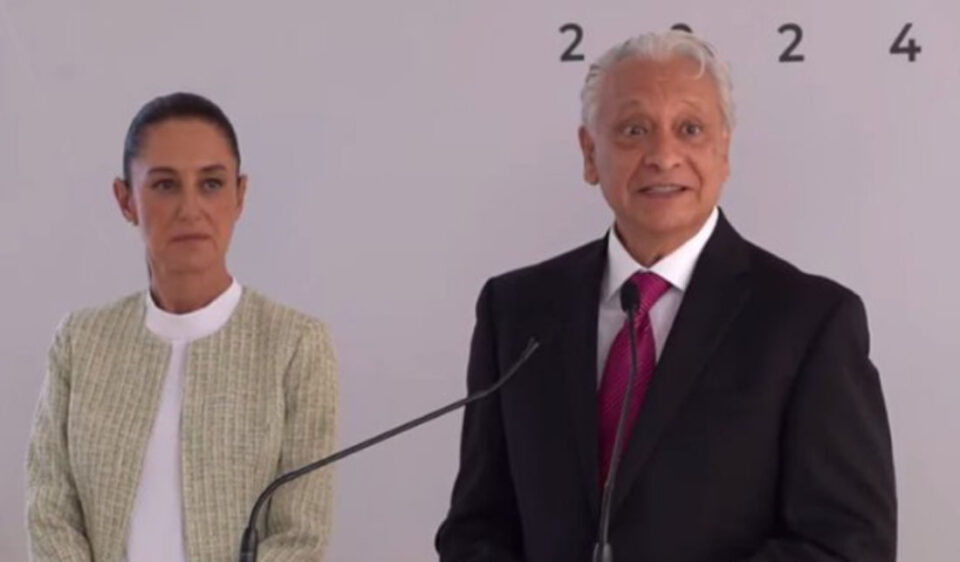 CLAUDIA SHEINBAUM NOMBRA A VÍCTOR RODRÍGUEZ PADILLA COMO NUEVO TITULAR DE PEMEX