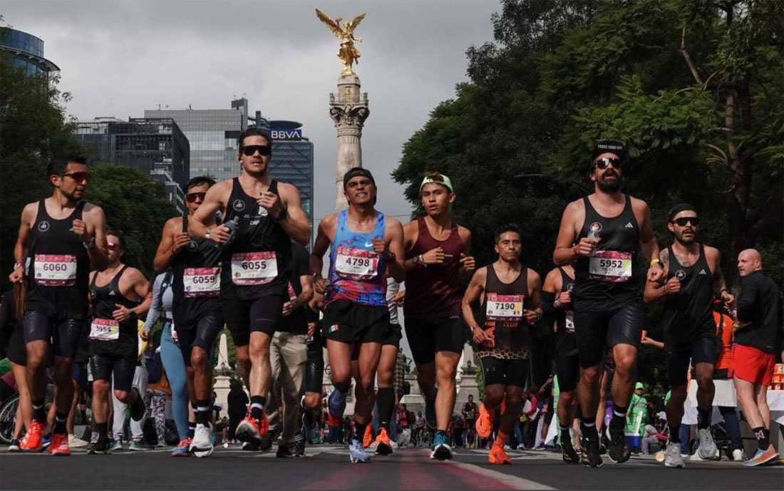 ¡CONOCE LA RUTA DEL MARATÓN DE LA CIUDAD DE MÉXICO!