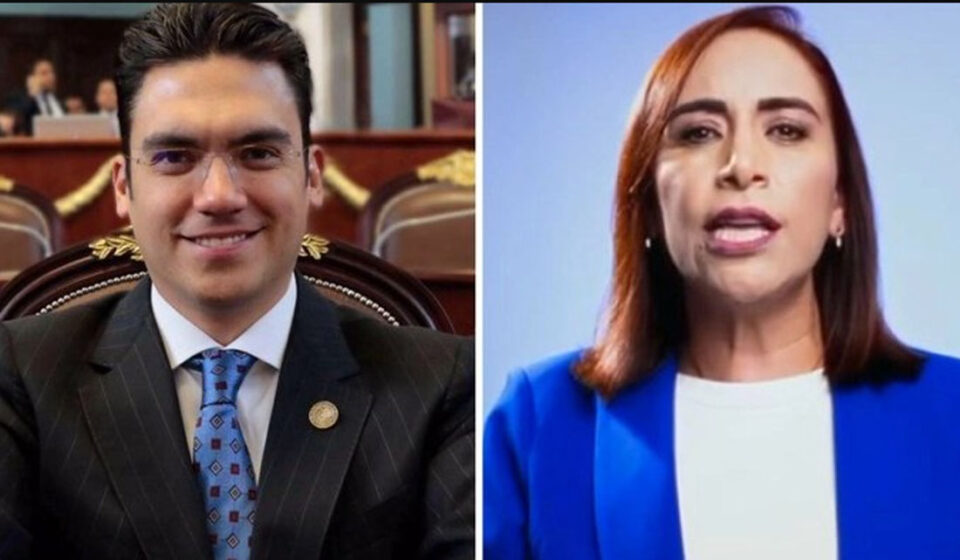 ADRIANA DÁVILA Y JORGE ROMERO SE REGISTRAN POR DIRIGENCIA DEL PAN