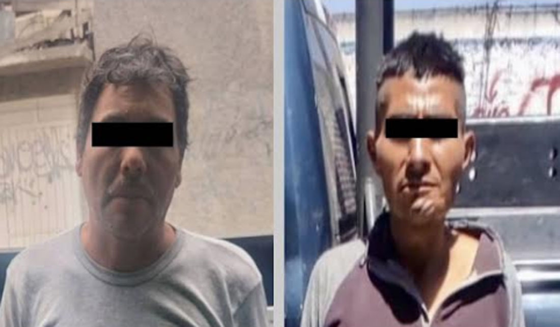 DETIENEN A DOS PRESUNTOS ASALTANTES DE UN TRANSEÚNTE