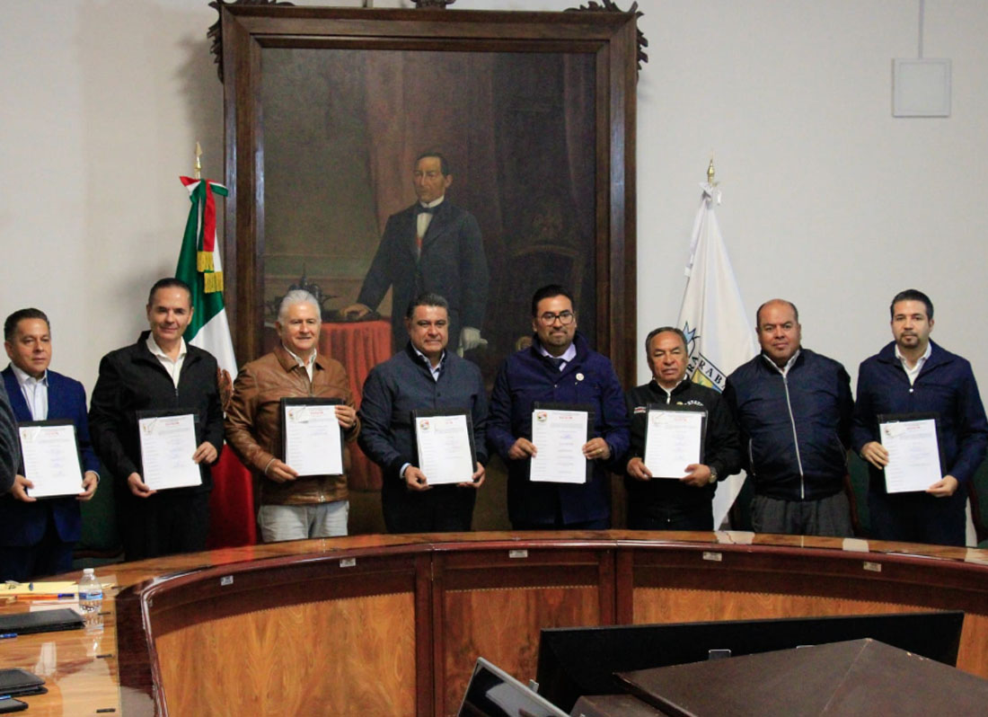 FIRMAN CONVENIO LABORAL TONY RODRÍGUEZ Y SUTEYM