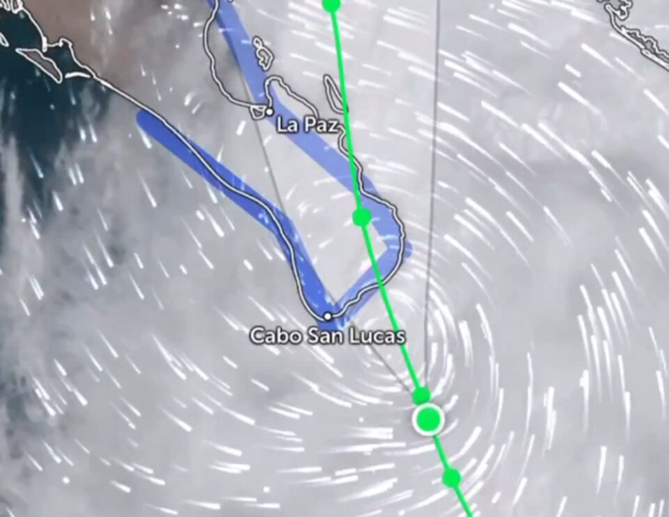 FOTO DE CONAGUA EMITEN ALERTA ROJA PARA BAJA CALIFORNIA SUR POR TORMENTA “ILEANA”