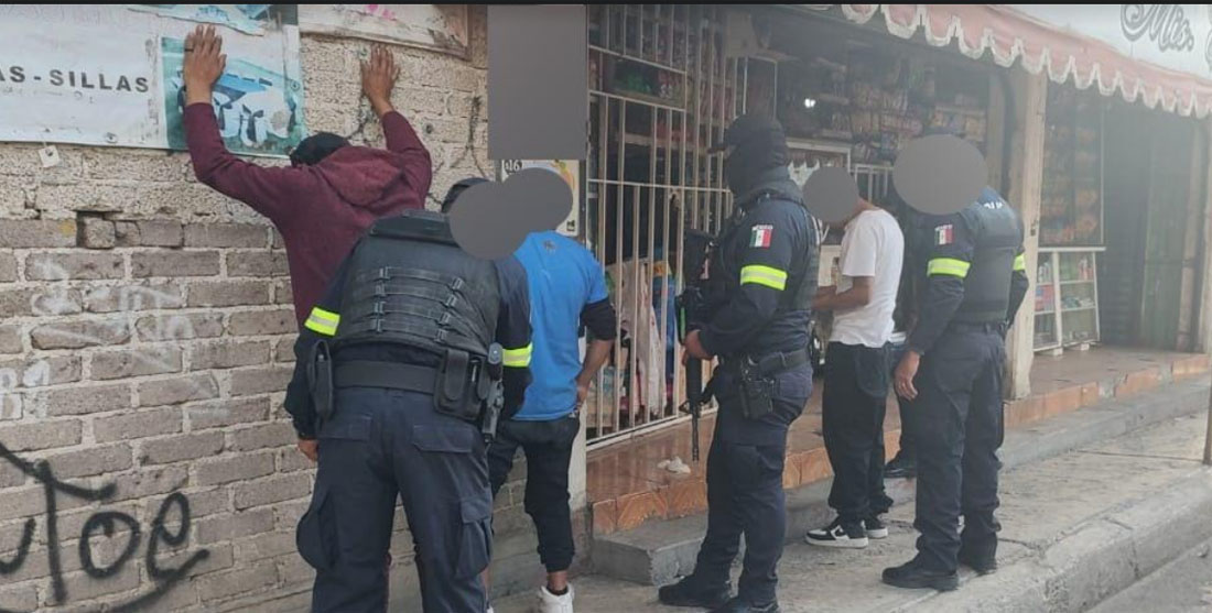 REALIZAN OPERATIVO DE SEGURIDAD EN VALLE DE CHALCO