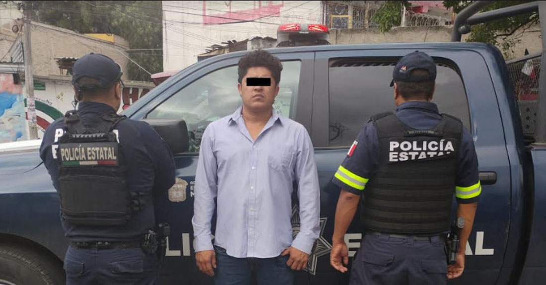 DETIENEN A DOS PERSONAS POR EL POSIBLE DELITO DE PORTACIÓN DE ARMA DE FUEGO