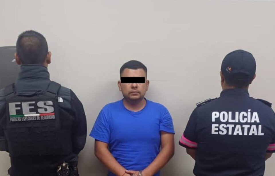 DETIENEN A SUJETO POR VIOLENCIA DE GÉNERO EN CHALCO