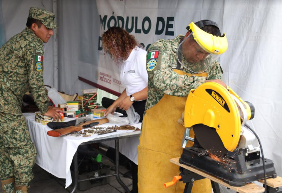 INICIA CAMPAÑA DE “CANJE DE ARMAS 2024” EN HUIXQUILUCAN