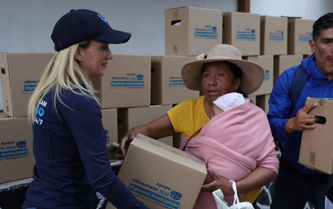 ENTREGA HUIXQUILUCAN 90 MIL DESPENSAS PARA CONTRIBUIR A LA SANA ALIMENTACIÓN Y ECONOMÍA