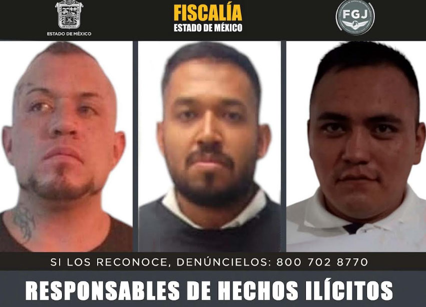 CONDENAN A 17 AÑOS DE PRISIÓN A TRES INDIVIDUOS ACUSADOS DE ROBOS DE VEHÍCULO