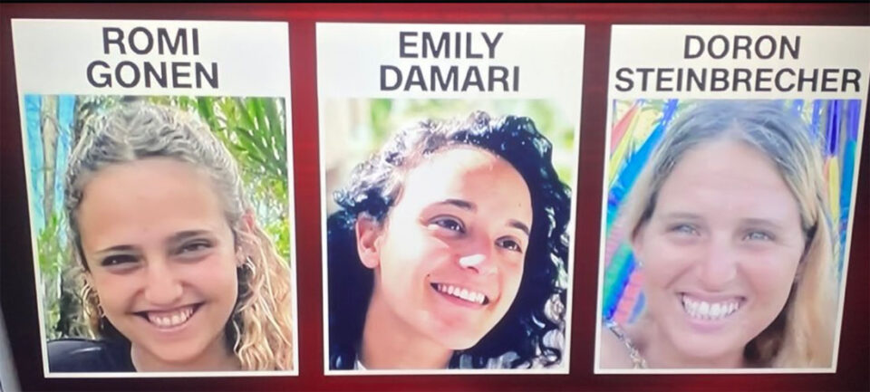 HAMÁS LIBERA A PRIMERAS TRES REHENES