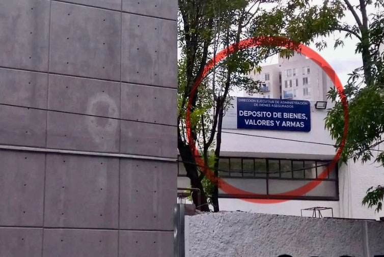 REPORTAN ROBO DE 11 MILLONES DE PESOS DE UNA BODEGA DE LA FISCALÍA DE LA CDMX