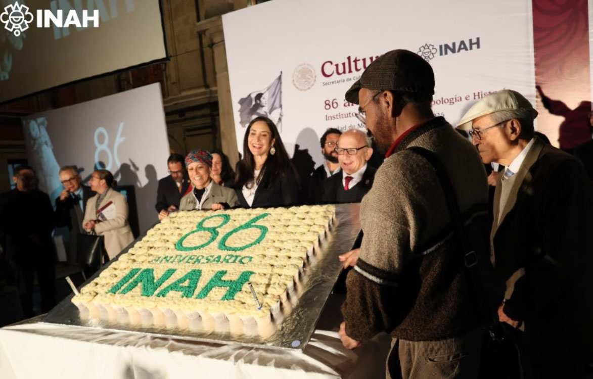 INAH CELEBRA 86 AÑOS DE RESGUARDAR EL PATRIMONIO CULTURAL DE LOS MEXICANOS