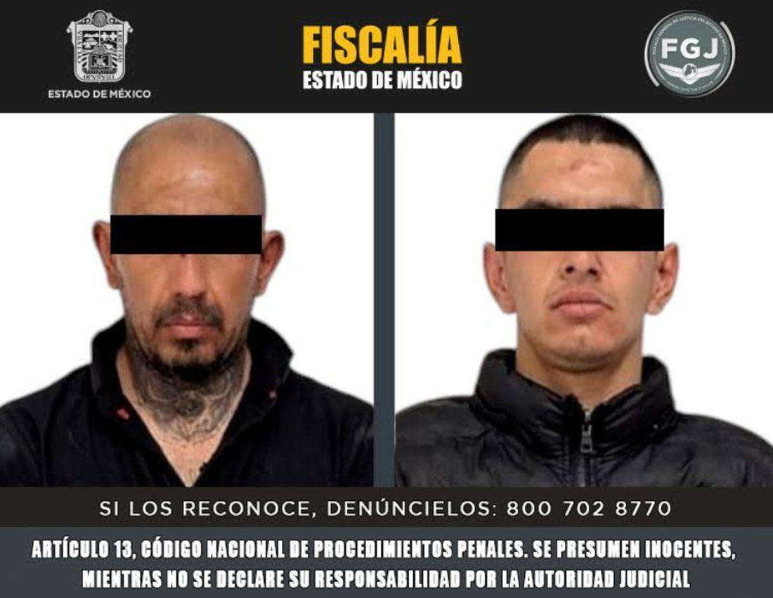 APREHEDEN A DOS PROBABLES IMPLICADOS EN DESAPARICIÓN DE JOVEN EN TECÁMAC
