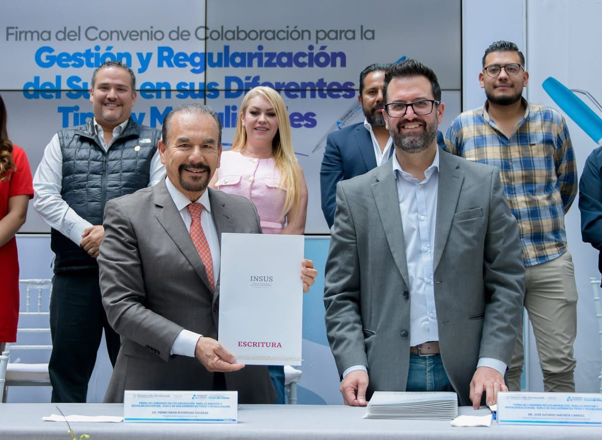 GOBIERNO DE PEDRO RODRÍGUEZ E INSUS IMPULSAN CERTEZA JURÍDICA PARA FAMILIAS DE ATIZAPÁN