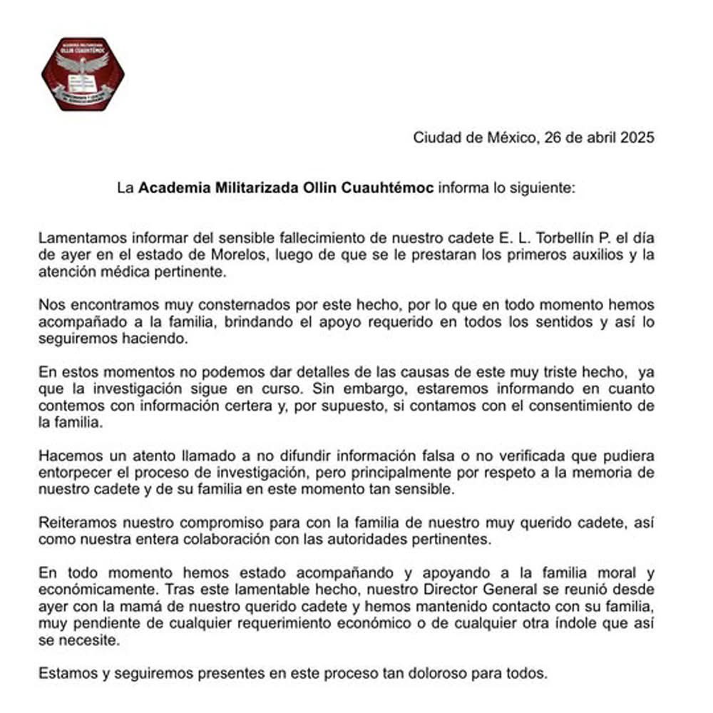 Academia Militarizada Ollin Cuauhtémoc 