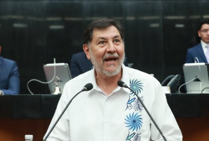 Fernández Noroña, Cámara de Senadores