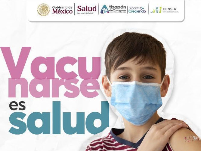 Invitación a las familias a vacunar a los niños para evitar enfermedades