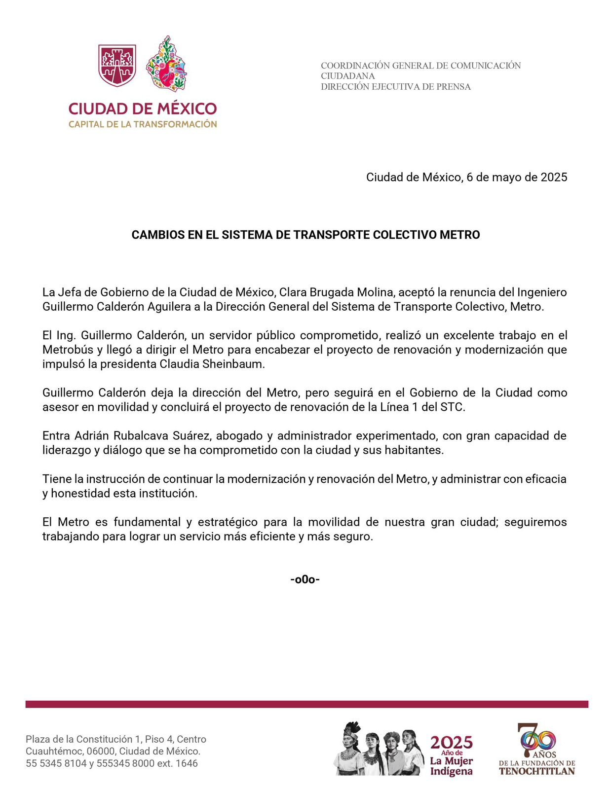 adrián rubalcava nuevo director del metro 