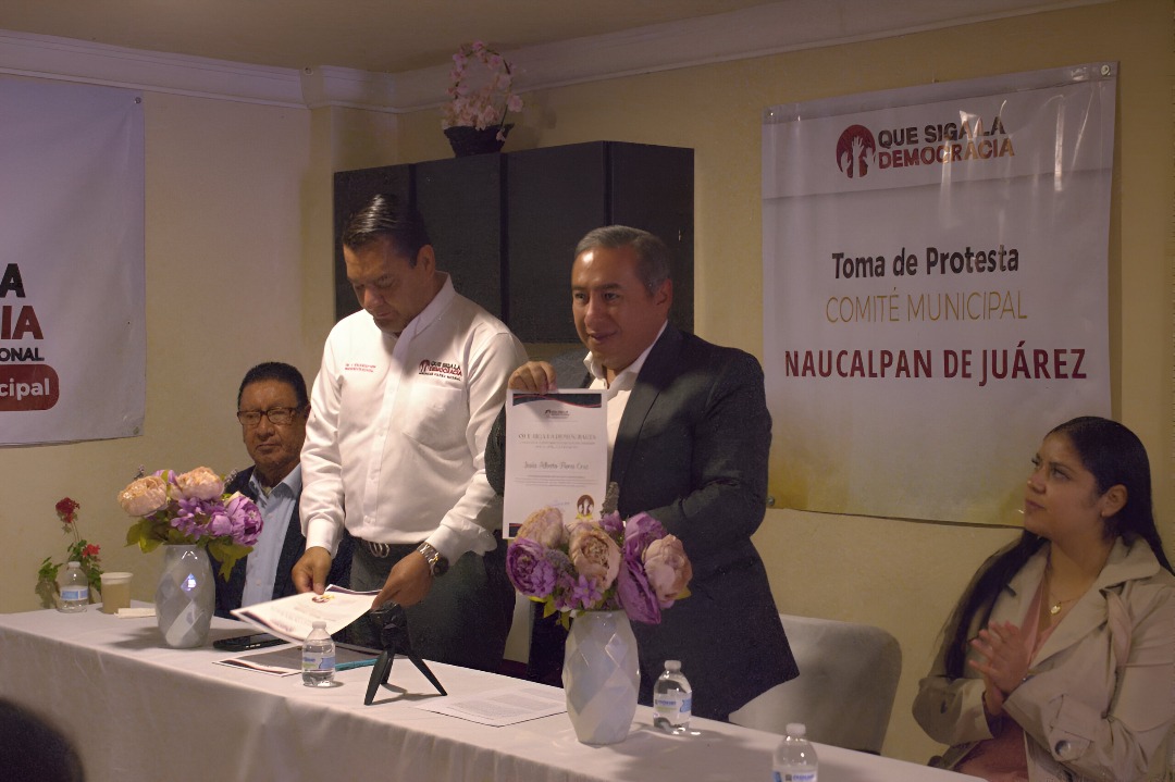 Que Siga la Democracia” en Naucalpan: