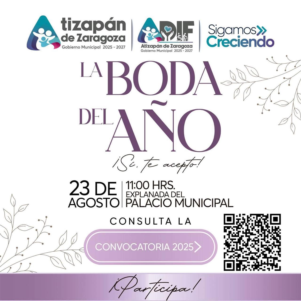 Realizarán La Boda del AÑO 2025 en Atizapán 