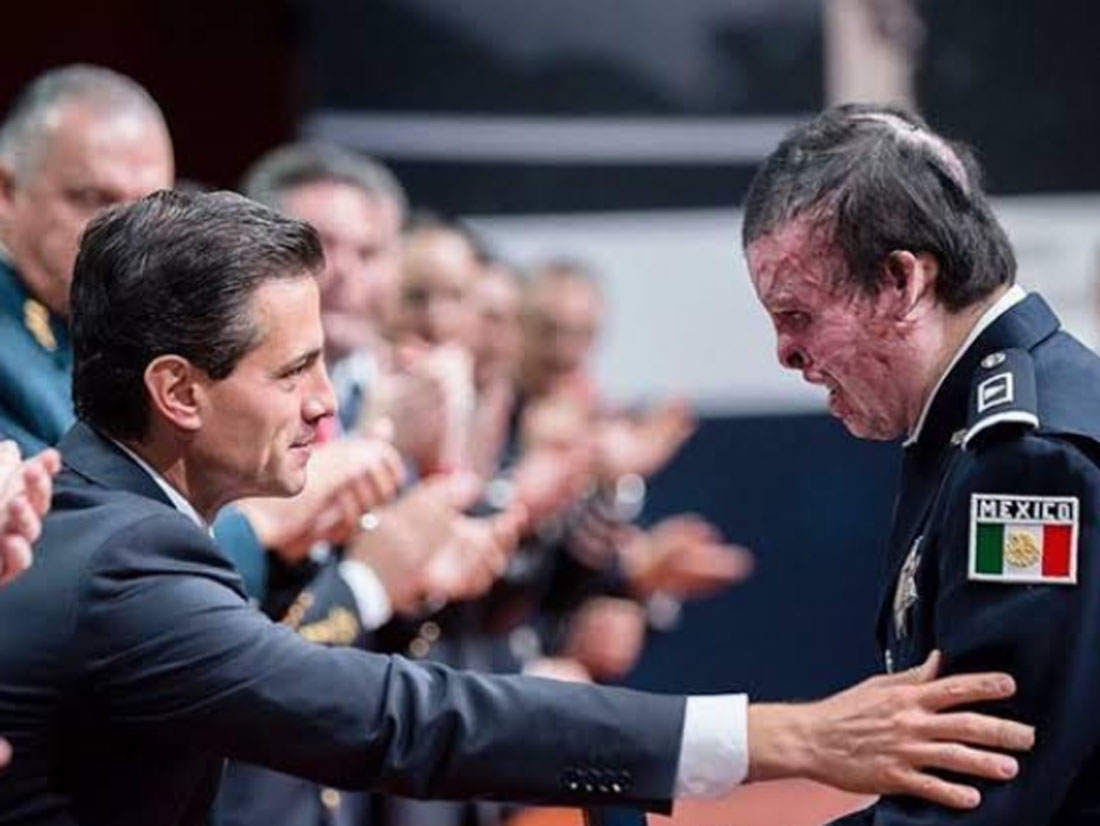 Iván Morales Corrales y Enrique Peña NIeto