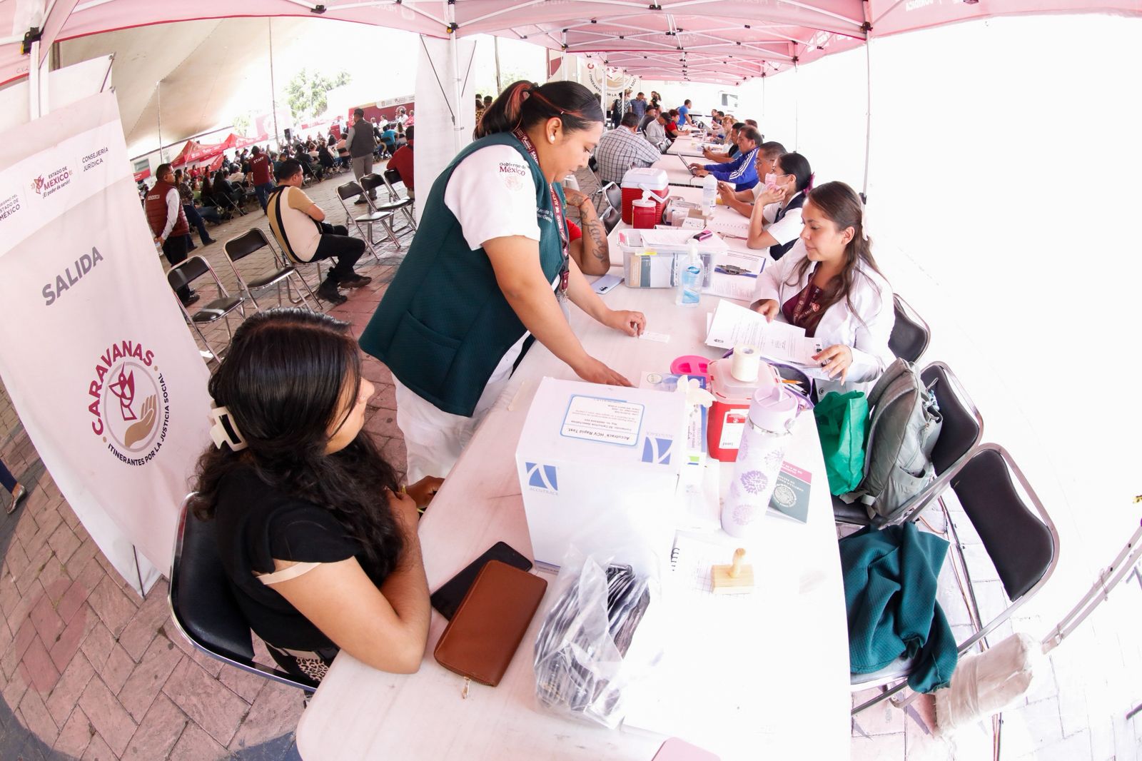 Caravanas Itinerantes por la Justicia Social en Naucalpan