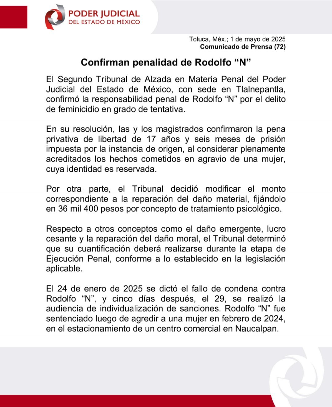 sentencia foto márquez