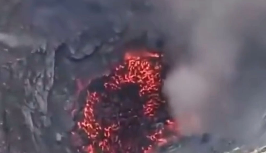 cráter volcán popocatépetl