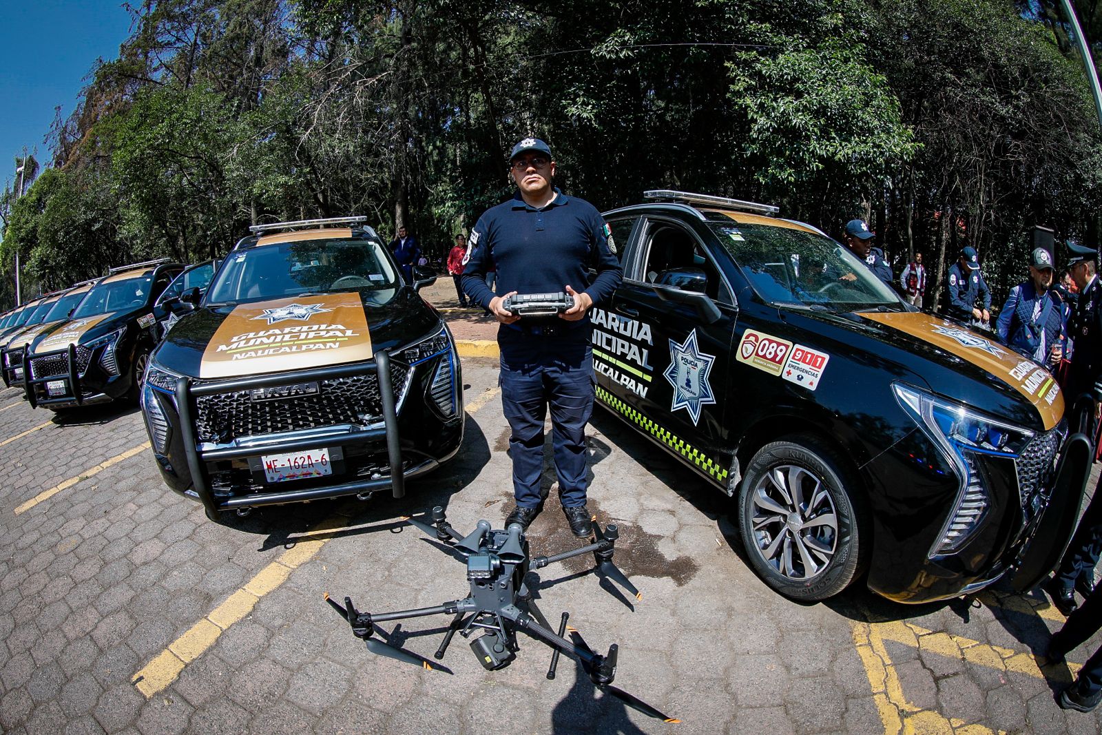 Algunas patrullas cuentan con un sistema híbrido 