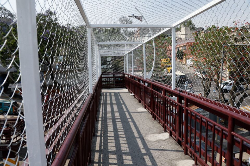 puentes peatonales Naucalpan