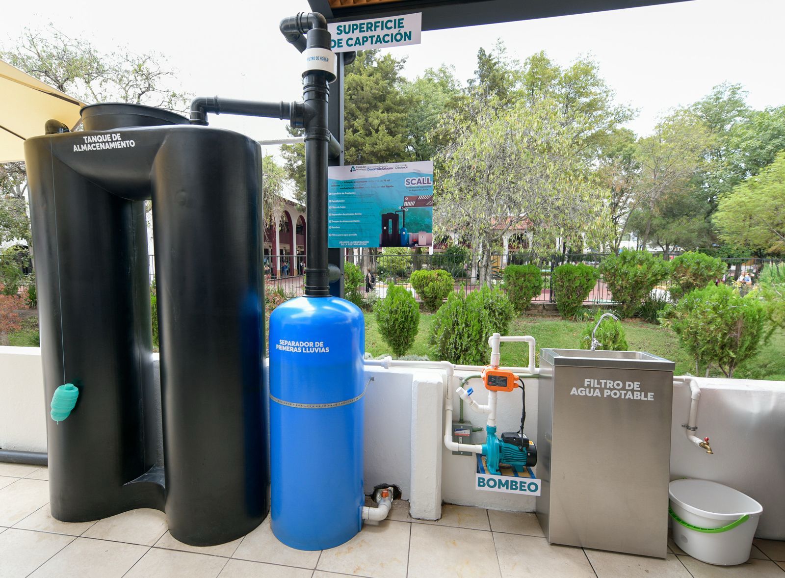 captación de agua de lluvia atizapán pedro rodríguez