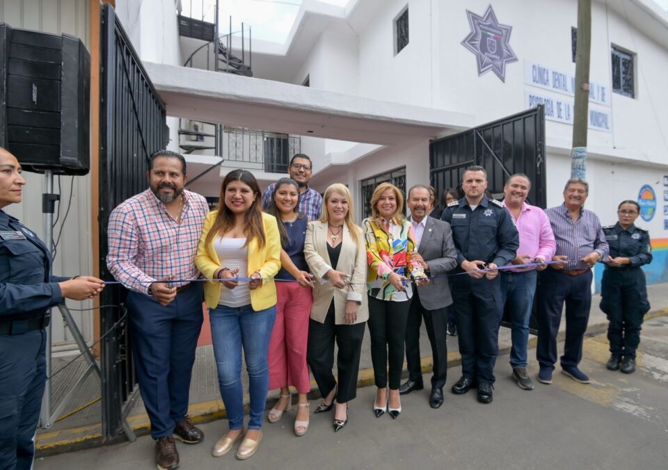 pedro-rodríguez-clínica-policías-atizapán (1) Pedro Rodríguez inaugura clínica integral para policías de Atizapán