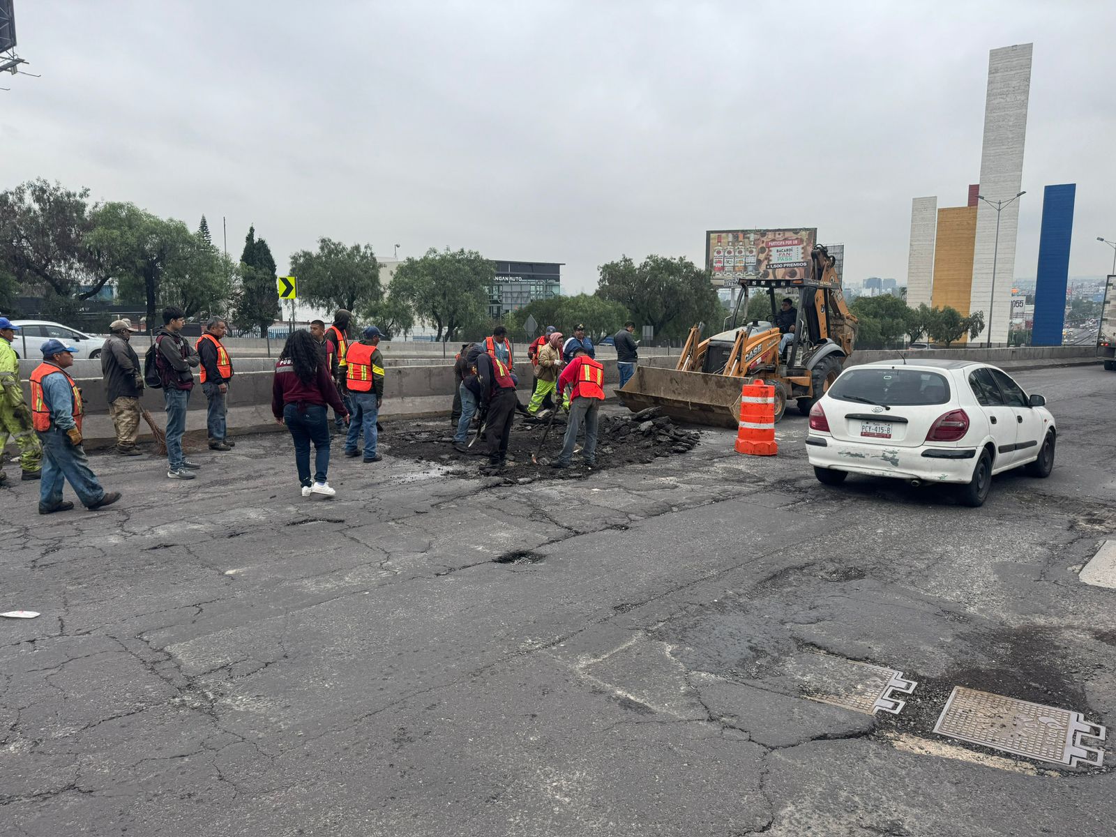 rescate de periférico norte naucalpan