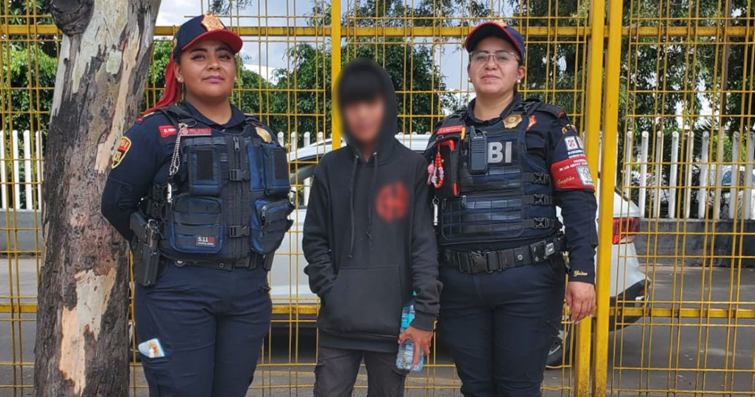 menor desorientado en tasqueña