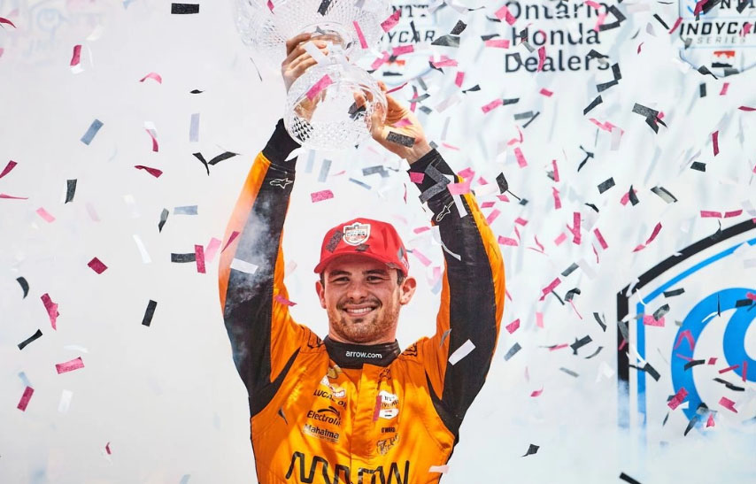 Patricio O’Ward conquista Toronto y suma su novena victoria