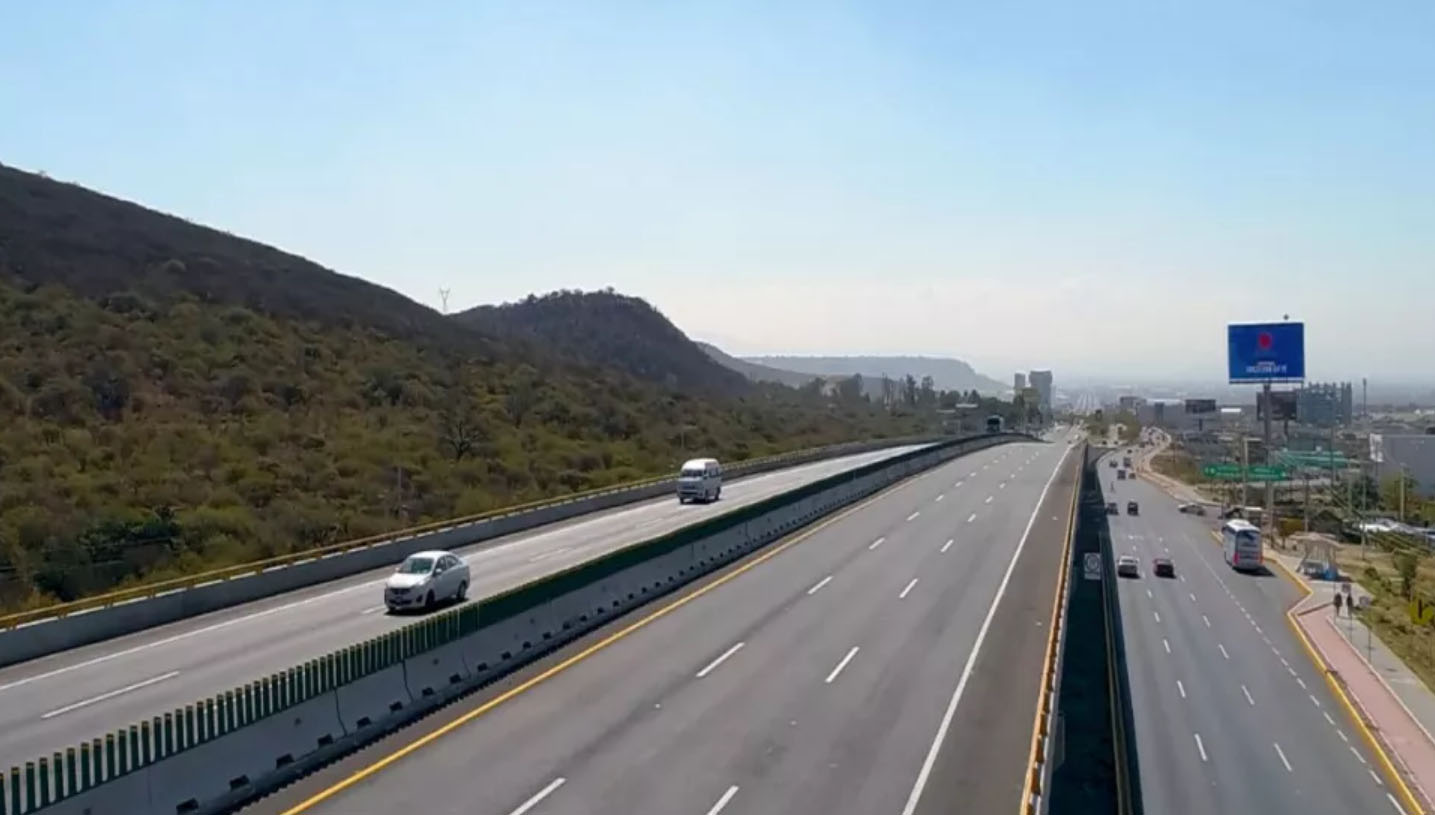 Reducirán carriles en la autopista México-Querétaro