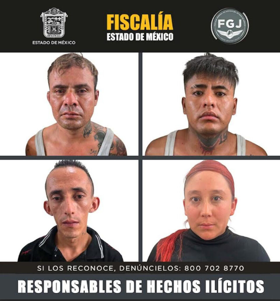 Sentencian a 47 años de prisión a cuatro homicidas en Nicolás Romero