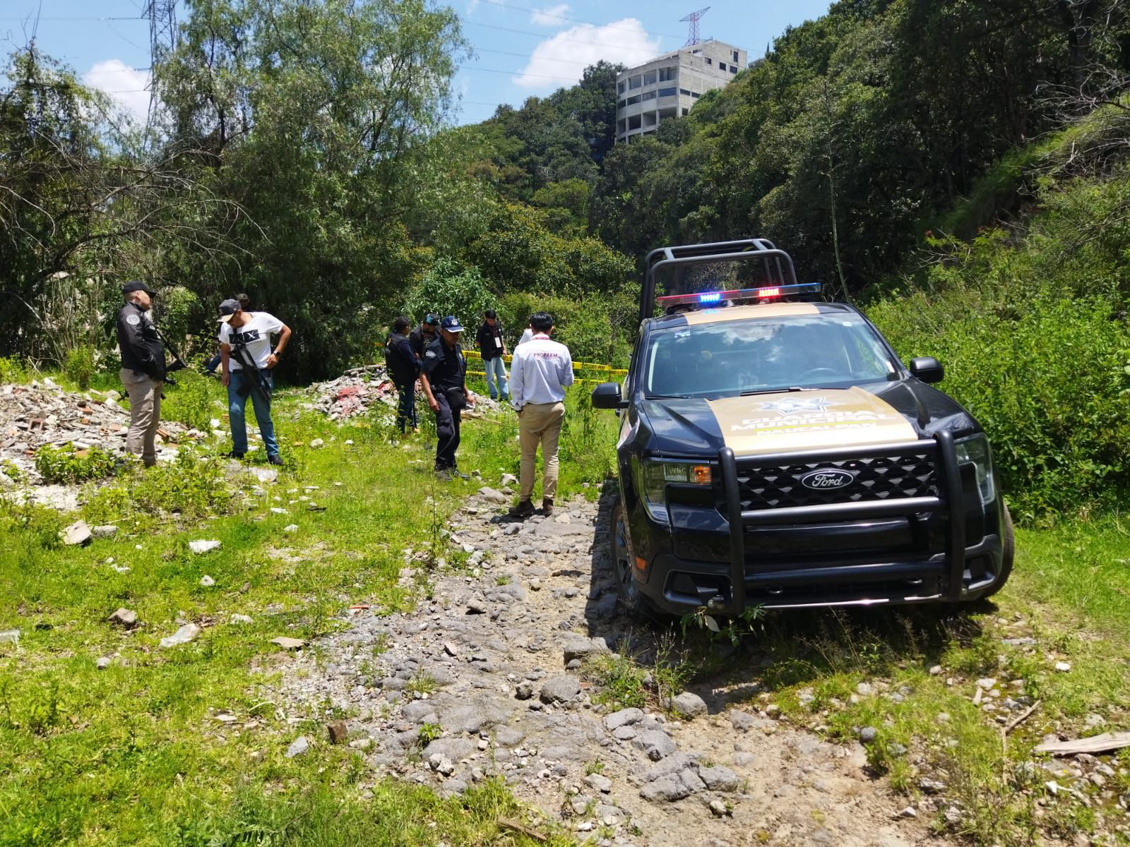 tiradero clandestino naucalpan