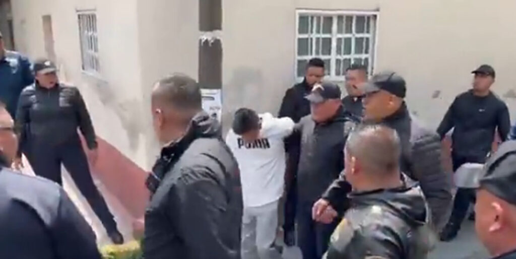 Detienen a presunto asesino de mujer en la colonia Peralitos, en la alcaldía Miguel Hidalgo 