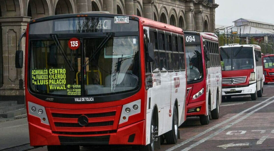 Aumentará el precio del transporte público en Edomex