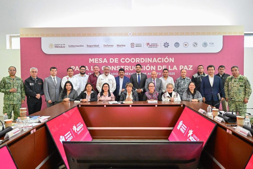 Isaac Montoya se reunió con la gobernadora Delfina Gómez 