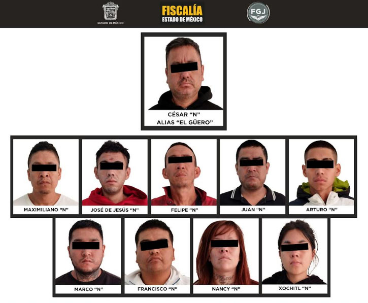 Detienen a 10 presuntos homicidas de Dulce, niña de 12 años en Chalco