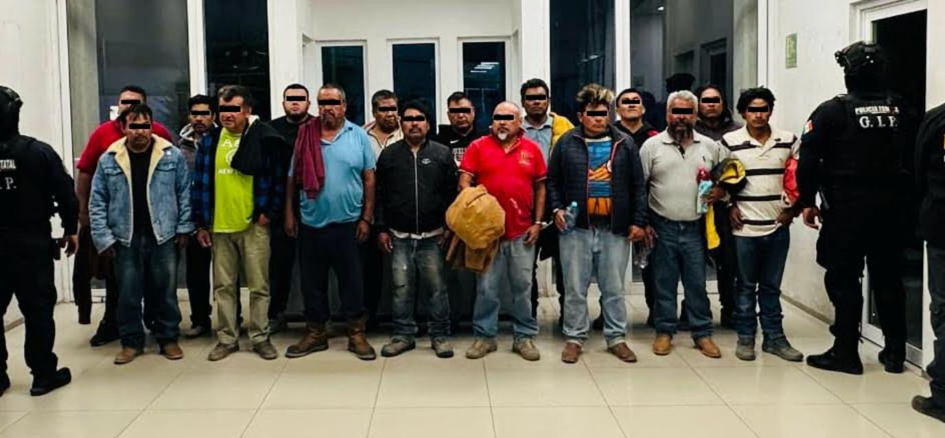 Detienen a 16 personas por delitos ambientales en Naucalpan