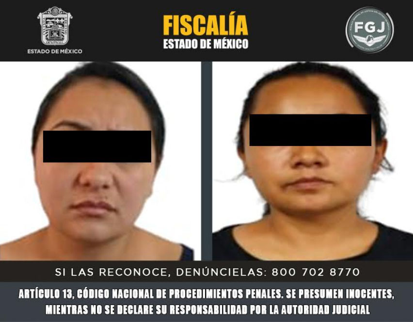 Detienen a dos mujeres por presunto homicidio en Chicoloapan