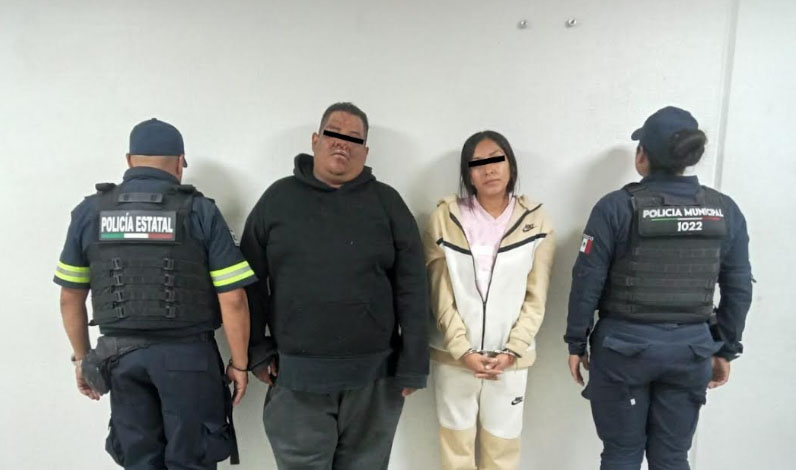 Detienen a dos presuntos extorsionadores en Chimalhuacán