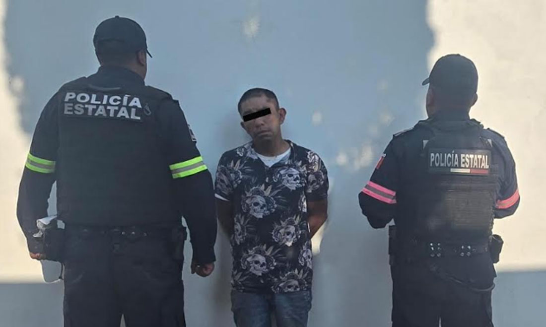 Detienen a sospechoso de delitos contra la salud en Chalco